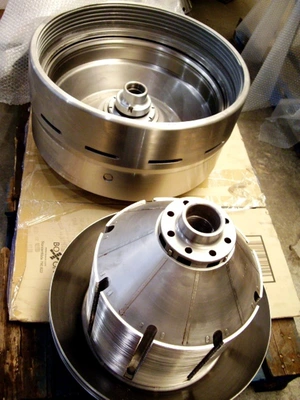Westfalia SA 45-03-177 sanitary separator, 316SS.