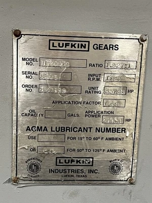 USED LUFKIN NF3007C