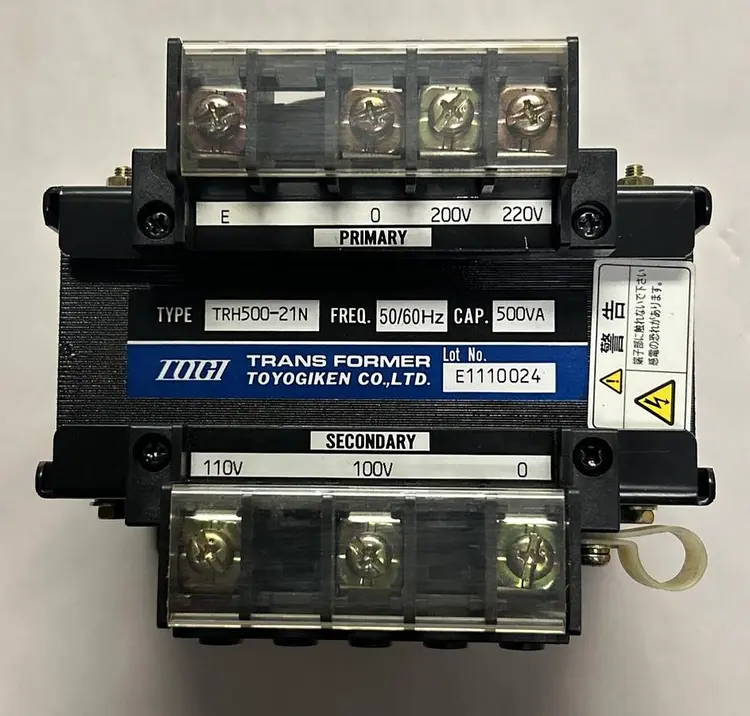 Used TOGI TRH500-21N Miscellaneous Equipment (Electrical & Power) Ohio US | Surplus Asset Holdings #1237026