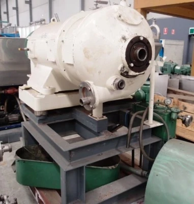 (2) Westfalia SDB 360L decanter centrifuges, 316SS.