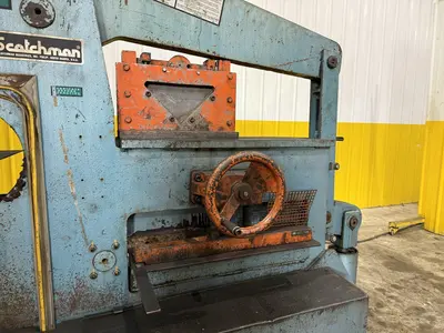 65 TON SCOTCHMAN MODEL #6509 HYDRAULIC IRONWORKER: YOBRO #23962