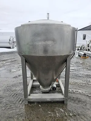 Used 440 Gallon Tank (Tote),  Stainless Steel