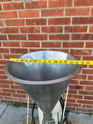 USED TRI-CLOVER TRI-BLENDER F2116MD STAINLESS STEEL MIXER 480V W/ REULAND 2.5HP MOTOR