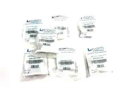 DGB15MT1-CVR | L-Com  Termination Connector Cover Black LOT OF 7 - New