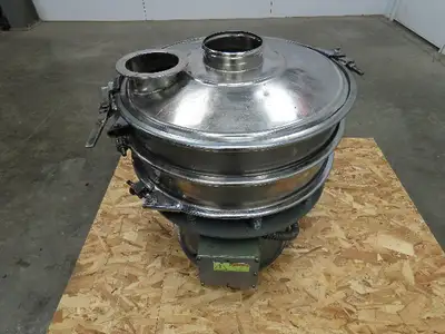 Tokuju TM-50-1S 20" Vibratory Screen Sifter, Vibratory Separator 200-220v 3ph