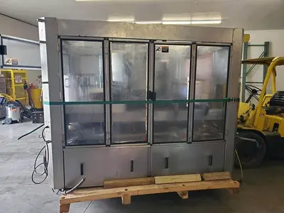 USED 1993 KRONES STARMATIC 16 STATION ROTART LABLER