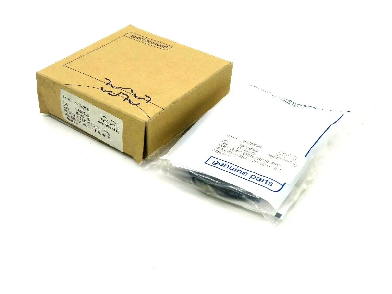 NEW ALFA LAVAL 9611926547 SERVICE KIT EPDM UNIQUE SSV/7000