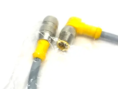 New | in-Stock Turck Flexlife Double Ended Cordset M12 Straight to Rt Angle Bus Bars & Plugs Michigan US | Maverick Industrial Sales #1468164