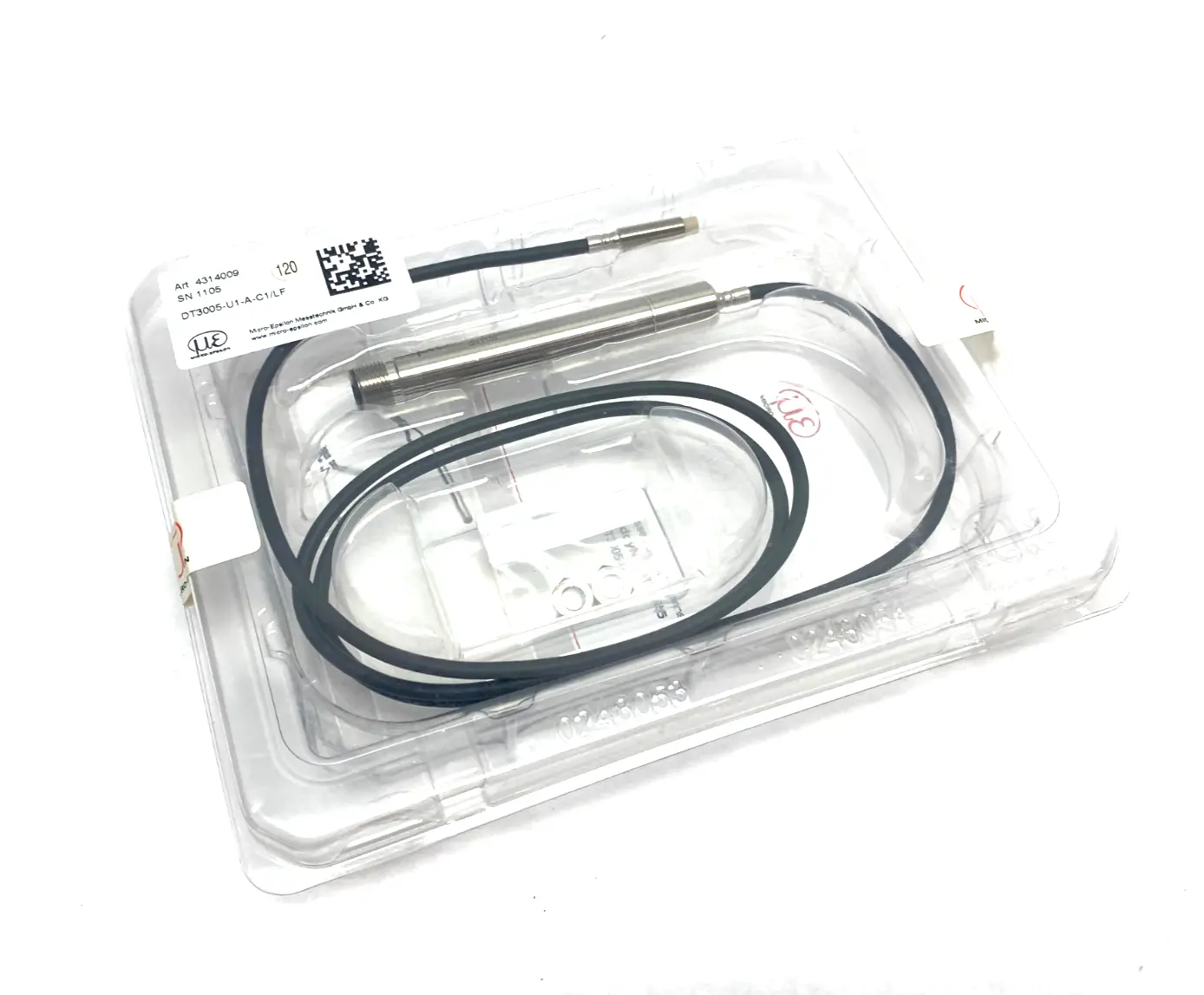 NEW MICRO-EPSILON EDDYNCDT INDUCTIVE MEASURING DISPLACEMENT SENSOR