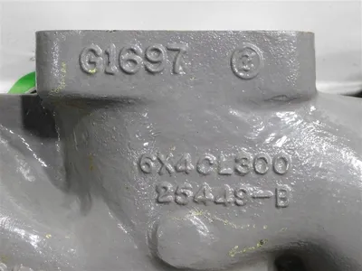 Z G1697 Globe Valve Body 6X4 CL300 25448-B CF8M Used
