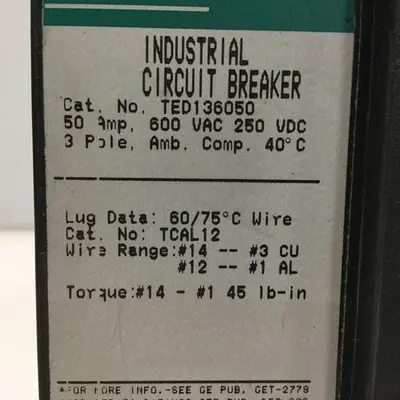 USED GE TED136050