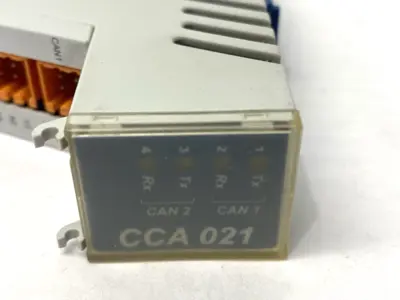 USED SIGMATEK C-DIAS CAN MODULE CCA021 MISSING COVER