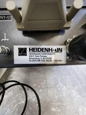 HEIDENHAIN ND281B Universal digital display unit with mt12p pneumatic gauge
