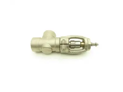 Conval Globe Valve Clampseal Angle Pattern Stop 3/4" Socket Weld 1500psi
