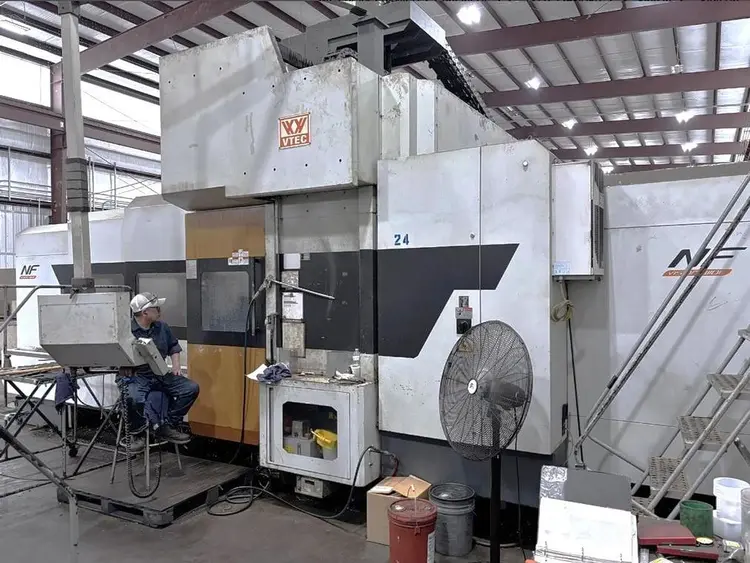 Used 2015 VISIONWIDE NF-3226 BRIDGE STYLE VMC Vertical Machining Centers Texas US | ABL Technology LLC #391533