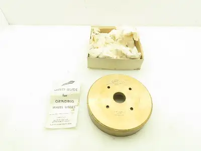 Norton MD100-N50M-1/8 Diamond Wheel MOS 6550 RPM Max 6.620x1-1/2x1-1/4