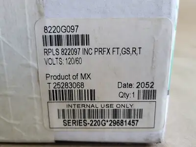 NEW ASCO 8220G097