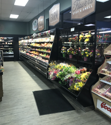 Remote Barker NFT-3 Refrigerated Floral case