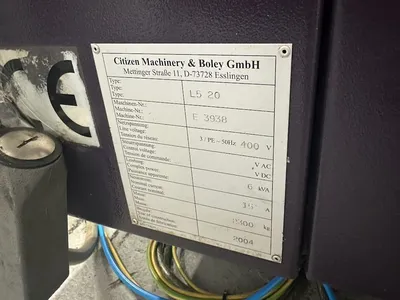 2004 CITIZEN CINCOM L-20 Swiss Type Automatic Screw Machines | Charter Auctions (13)