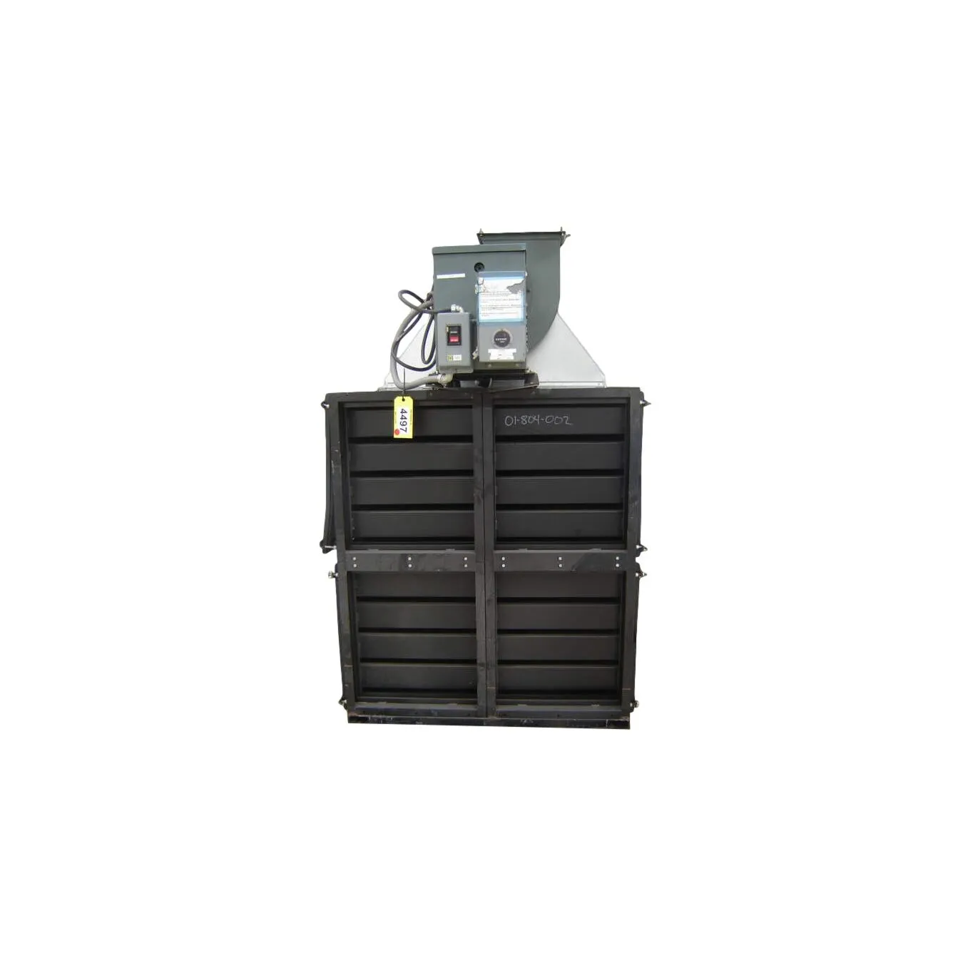 Used 1,300 CFM New York Blower Carbon Filter System