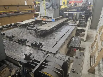 50,000 Lbs Used Serapid Die table 144 x 72