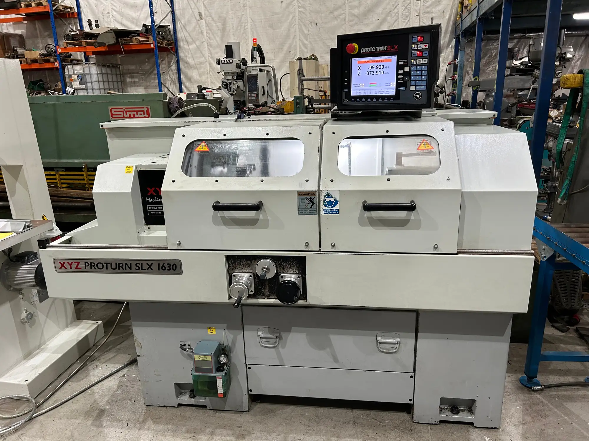 USED XYZ PROTURN SLX 1630 CNC LATHE