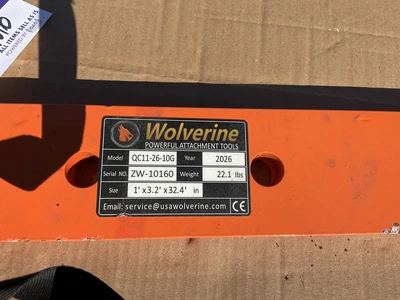 Used WOLVERINE QC11-26-10G QUICK COUPLER 11, DRAW BAR HITCH, Hitches Michigan US | Miedema Asset Management Group #1579571