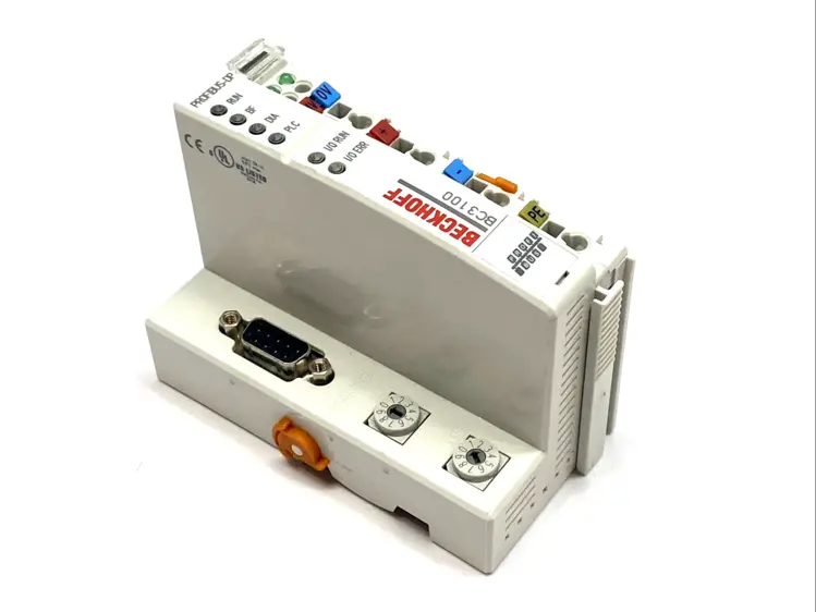 Used BECKHOFF PROFIBUS BUS TERMINAL CONTROLLER PLC FOR BUS TERMINALS 24V DC PLC Ethernet Equipment | Maverick Industrial Sales #1103123