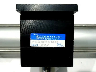 USED ROTOMATION A4-90-CW-S11-BB-C2-1 /4-1-P ROTARY ACTUATOR / CYLINDER