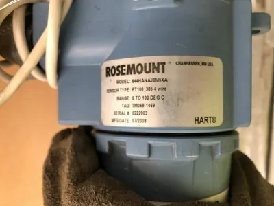 Rosemount 644HANAJ6M5XA Temperature Transmitter 32-212°F