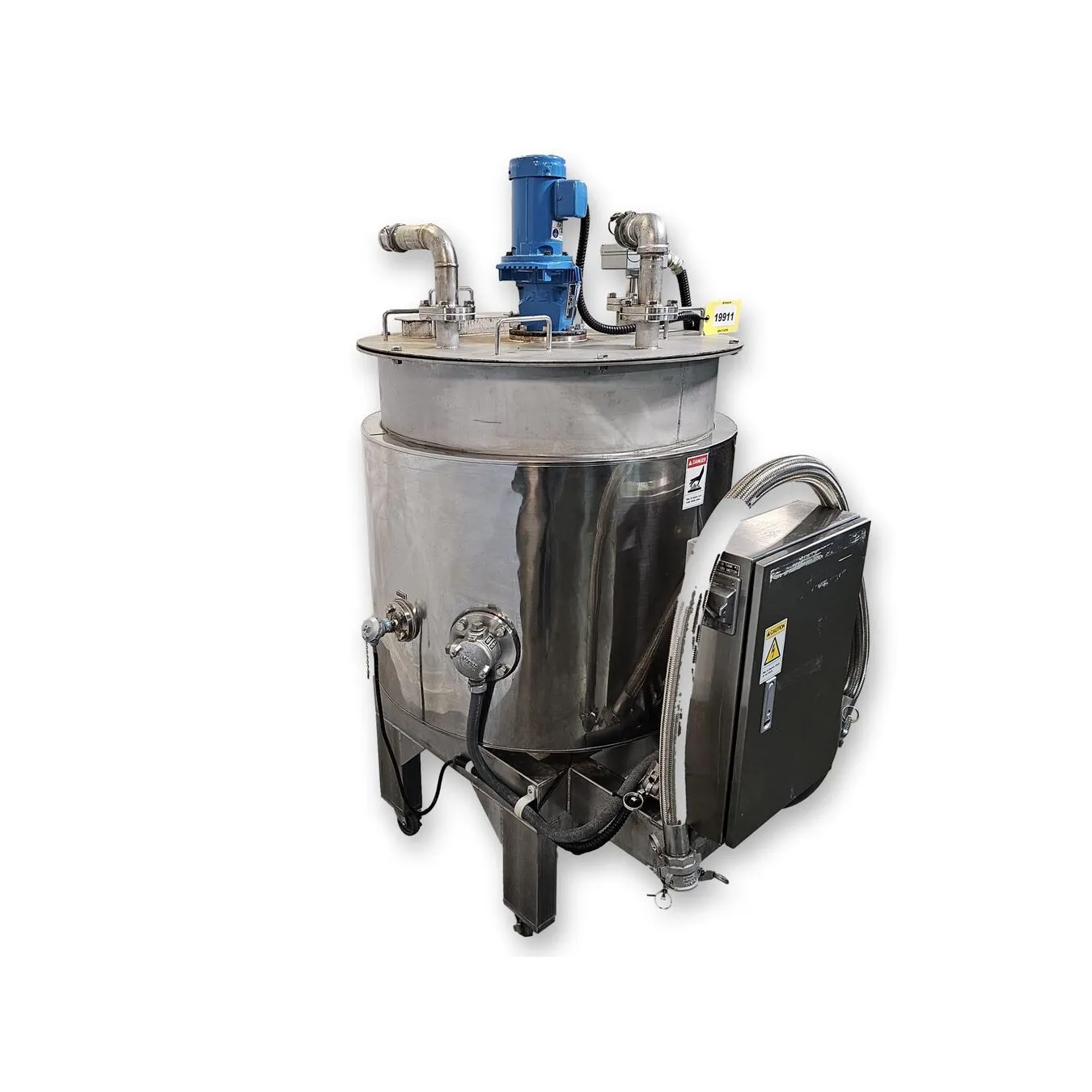Used 65 Gallon Stainless Steel Insulated Thermal Sanitary Mix Tank Kettle