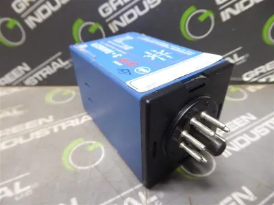 ATC Series 319 on Delay Adjustable Time Delay Relay 0 - 100 Seconds Used