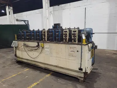 10 STAND X 2" TISHKEN ROLLFORMER: YOBRO #25360