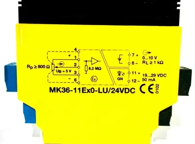 NEW TURCK MK36-11EXO-LU/24VDC RELAY MODULE 7509520 MK3611EXOLU24VDC