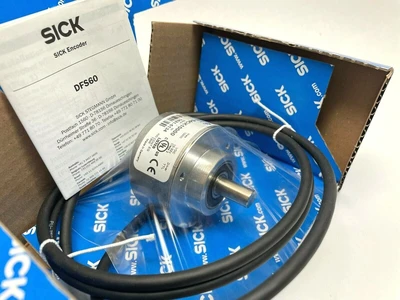 NEW SICK INCREMENTAL ENCODER, 6-SIGNAL CHANNELS, 1037166