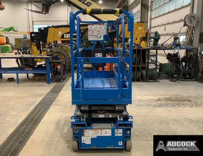 New | in-Stock 2026 GENIE GS-1432M E-DRIVE SCISSOR LIFT Scissor Lifters Alberta CA | Adcock Equipment #1417630