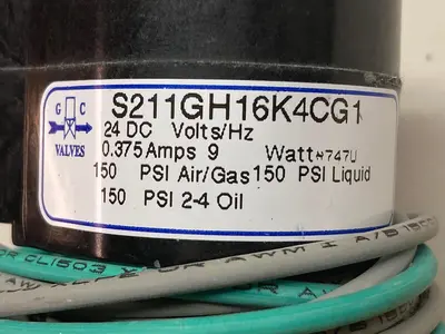 New | in-Stock GC VALVES S211GH16K4CG1 Solenoid Valves Ohio US | Surplus Asset Holdings #1243607