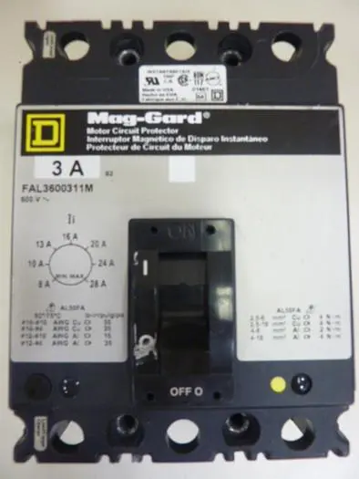 Used SQUARE D FAL3600311M Circuit Breakers Michigan US | Ideal Machinery #582542