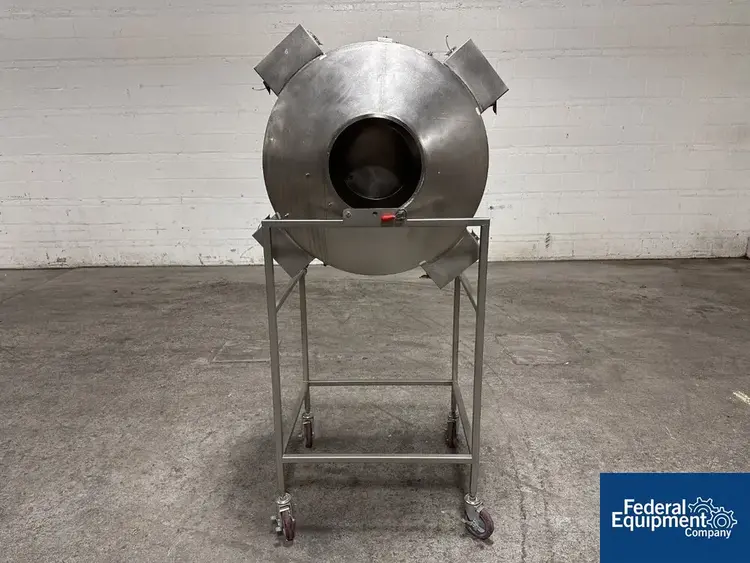 Used Freund-Vector 30" Vector Hi-Coater Coating Pan, S/S Coating Pans Ohio US | Federal Equipment Company #127284