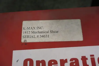 Used 1966 CINCINNATI INC 1812 Power Squaring Shears (Inch) Oregon US | MD Equipment Services LLC #1336077