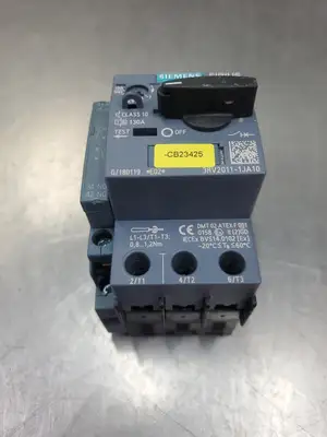 USED Siemens Sirius 3RV2011-1JA10 Motor Circuit Breaker w/3RV2901-1A Relay