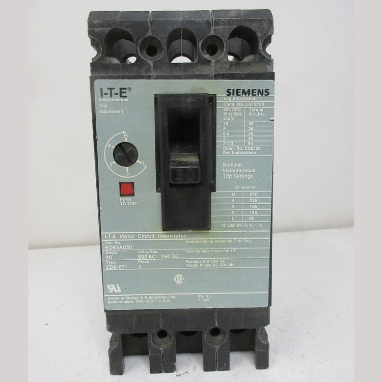 Used ITE-SIEMENS _UNKNOWN_ Circuit Breakers British Columbia CA | Savona Equipment LTD #1168359
