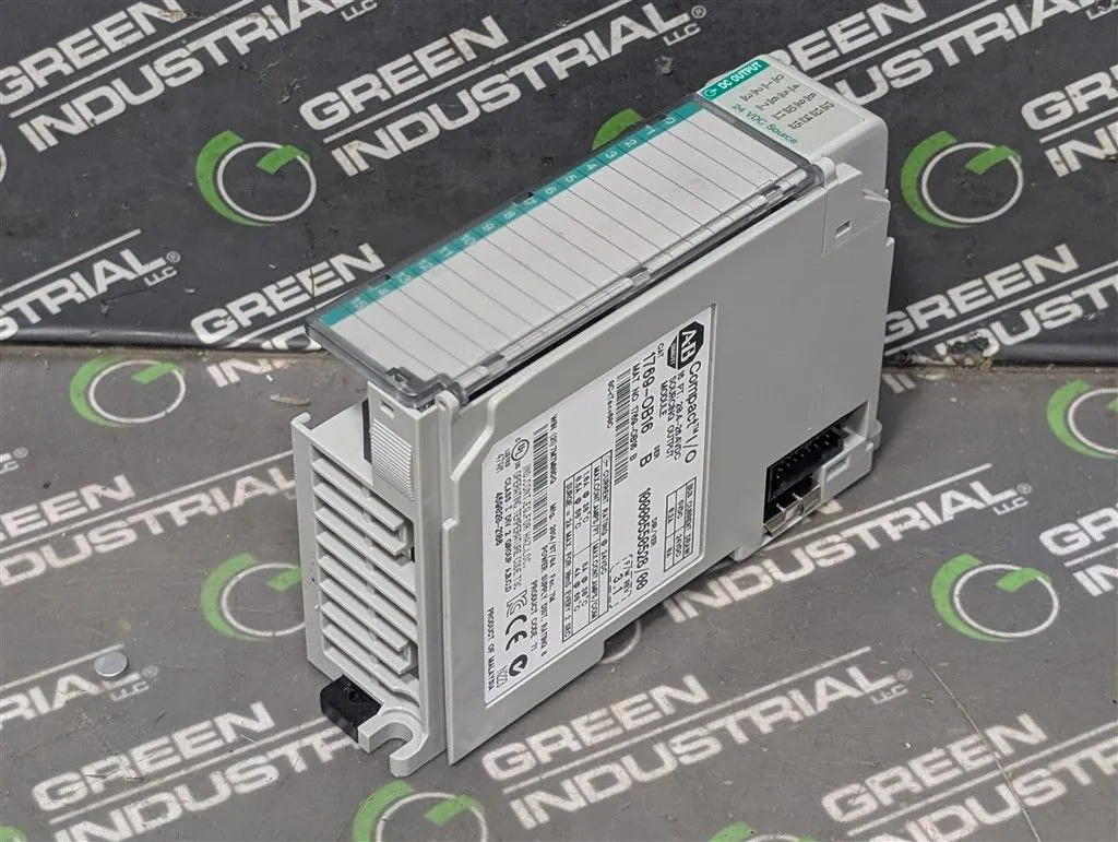 Allen Bradley 1769-OB16/B Compact I/O 16pt 20.4-26.4VDC Sourcing Output Used
