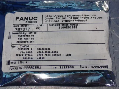 New | in-Stock FANUC A20B39000070 Memory Ohio US | HGR 24 #1134630