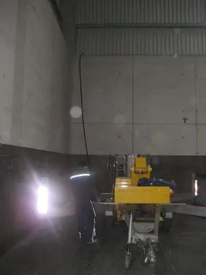 USED 2013 ATM SCRAP BALER 40X40