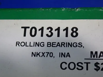 Bearings & Linear Way
