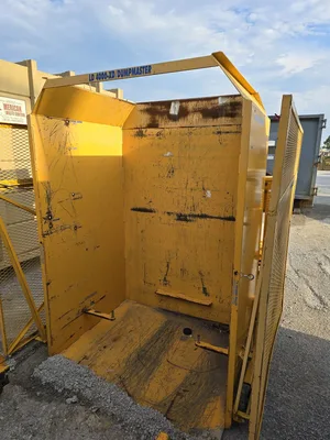 4,000 lb. Capacity DumpMaster Box Dumper with  a 2 HP Motor.