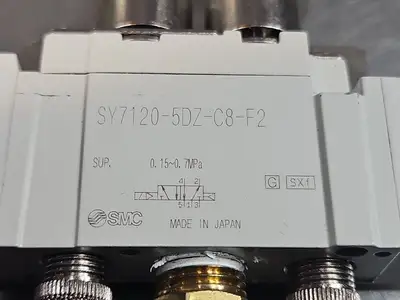 SMC SY7120-5DZ-C8-F2 (0.15~0.7MPa) Solenoid Valve. Loc6D32