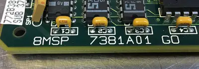 USED WESTINGHOUSE 8MSP 7381A01GO