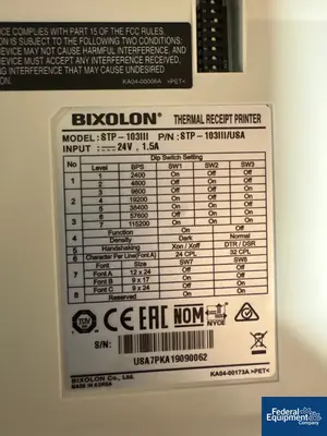 Used Unknown Bixolon STP-103II Thermal Receipt Printers, Lot of 14 Processing (misc) Ohio US | Federal Equipment Company #1557996